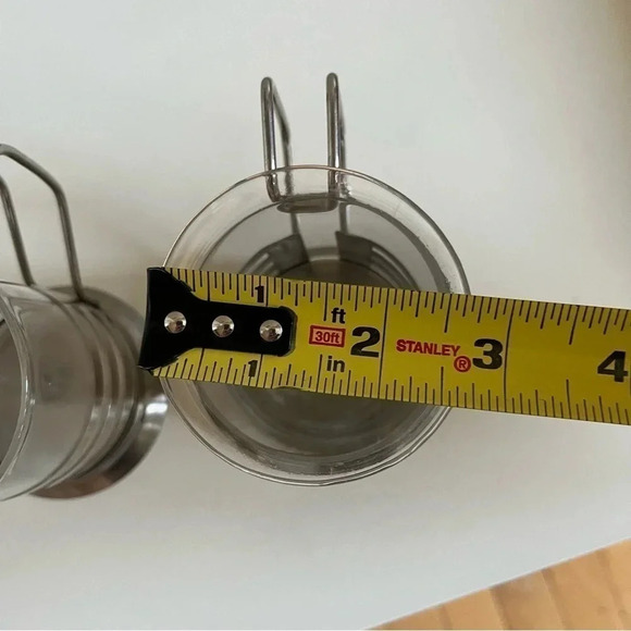 PRIMUS Coffee Glass Stainless Steel Mug Cup Set Of 2 Replacement Handle 3.75 in - Picture 5 of 7